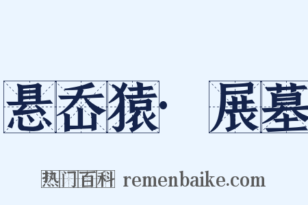 悬岙猿·展墓是什么意思的图片